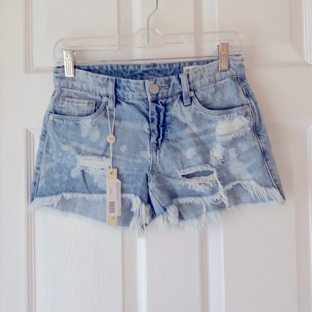 BRAND NYC Bleached Ripped Short